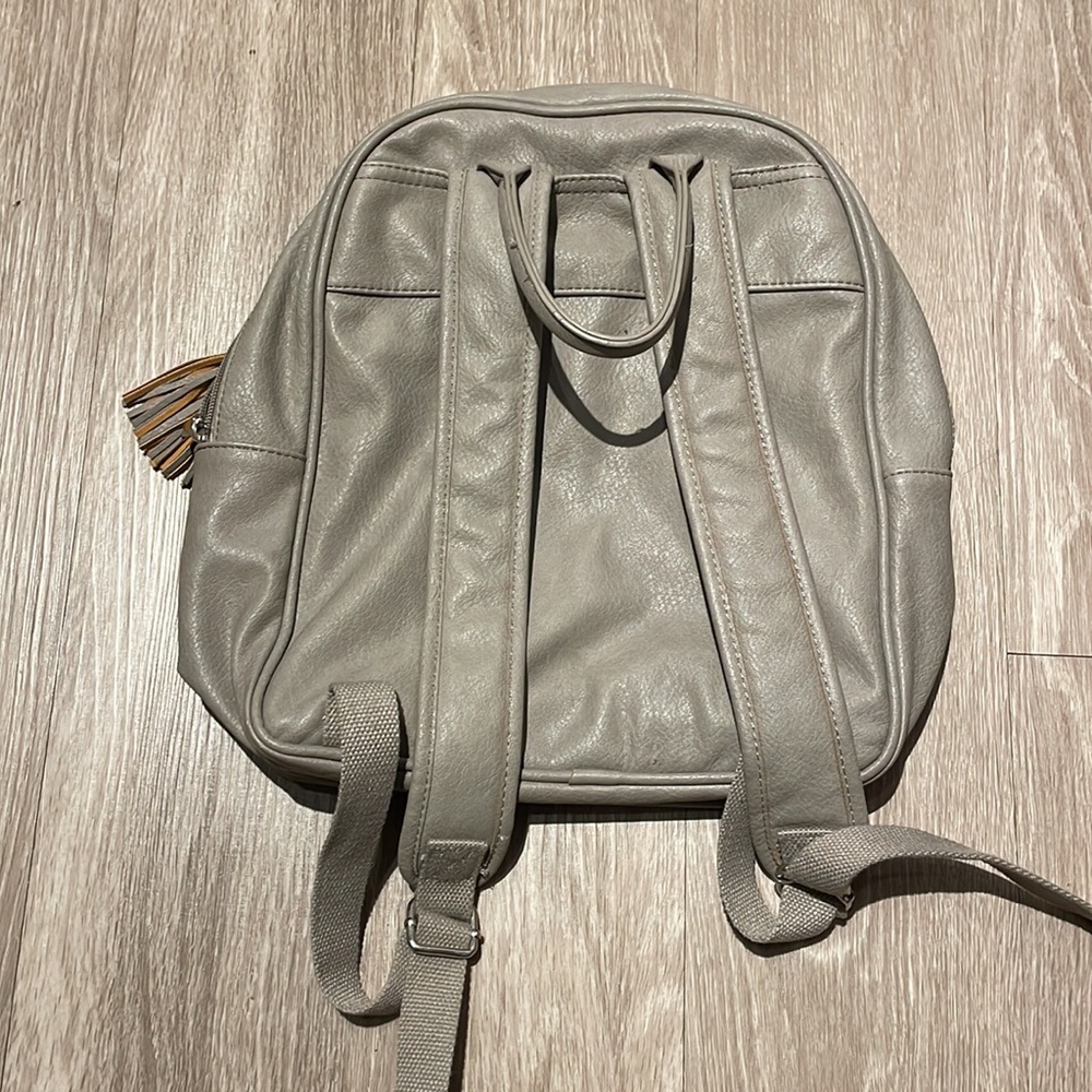 Grey Mini Backpack - Picture 2 of 3